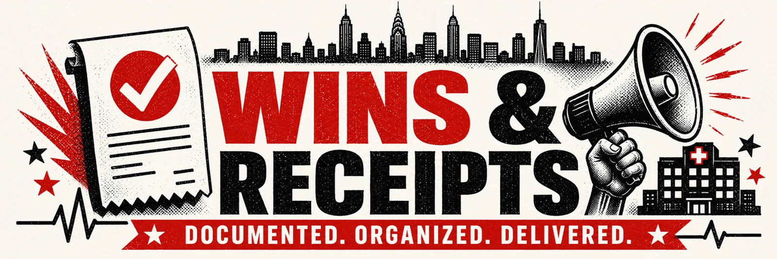 Wins & Receipts banner